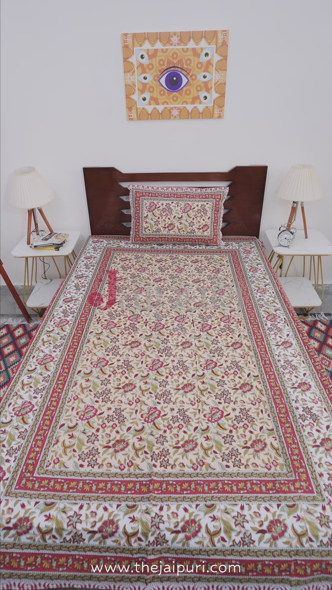 100% Pure Cotton Bed Sheet | Nimrat