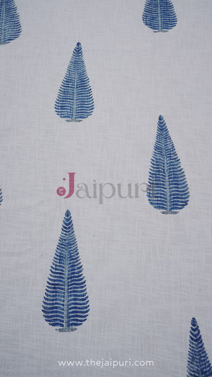 Premium Block Print Jute Cotton Bedcover | Rani