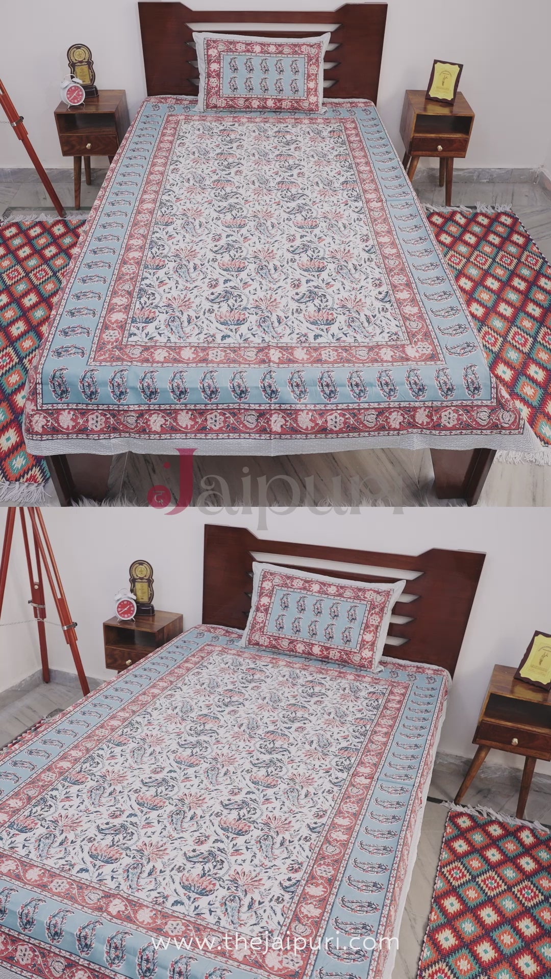 100% Pure Cotton Bed Sheet | Esha